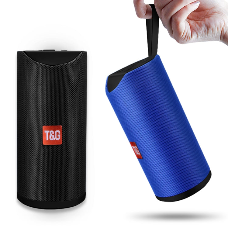 T&G TG113 Portable Bluetooth Speakers Waterproof Stereo Outdoor Loudspeaker MP3 Bass Sound Box with FM Radio(Gray) - Desktop Speaker by T&G | Online Shopping South Africa | PMC Jewellery | Buy Now Pay Later Mobicred