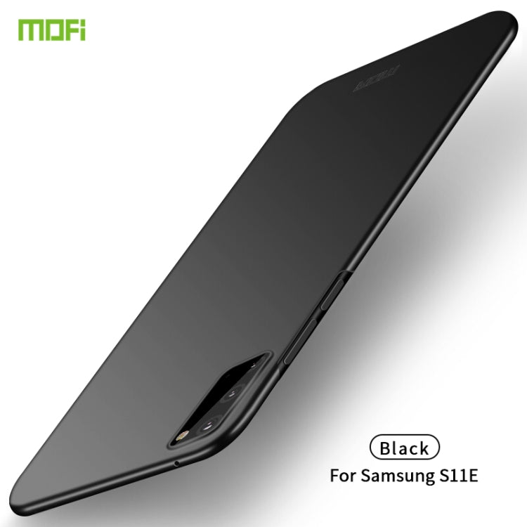 For Galaxy S20 MOFI Frosted PC Ultra-thin Hard Case(Black) - Galaxy Phone Cases by MOFI | Online Shopping South Africa | PMC Jewellery