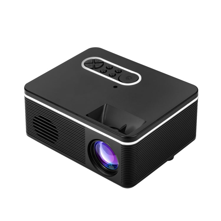 S361 80 lumens 320 x 240 Pixel Portable Mini Projector, Support 1080P, EU Plug(Black) - LED Projector by PMC Jewellery | Online Shopping South Africa | PMC Jewellery | Buy Now Pay Later Mobicred