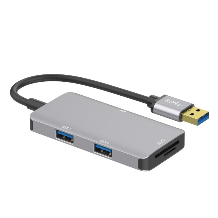 Onten 8107 USB3.0 HUB with CF SD TF Card Reader - free shipping - PMC Jewellery - Order now!