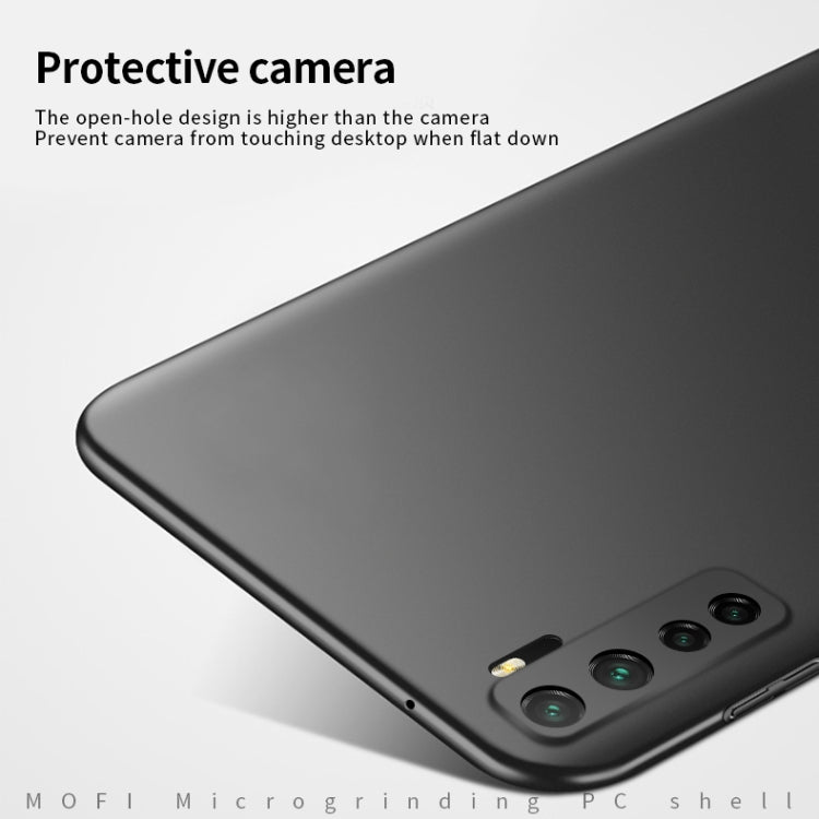 For Huawei Nova 7 SE MOFI Frosted PC Ultra-thin Hard Case(Black) - Huawei Cases by MOFI | Online Shopping South Africa | PMC Jewellery