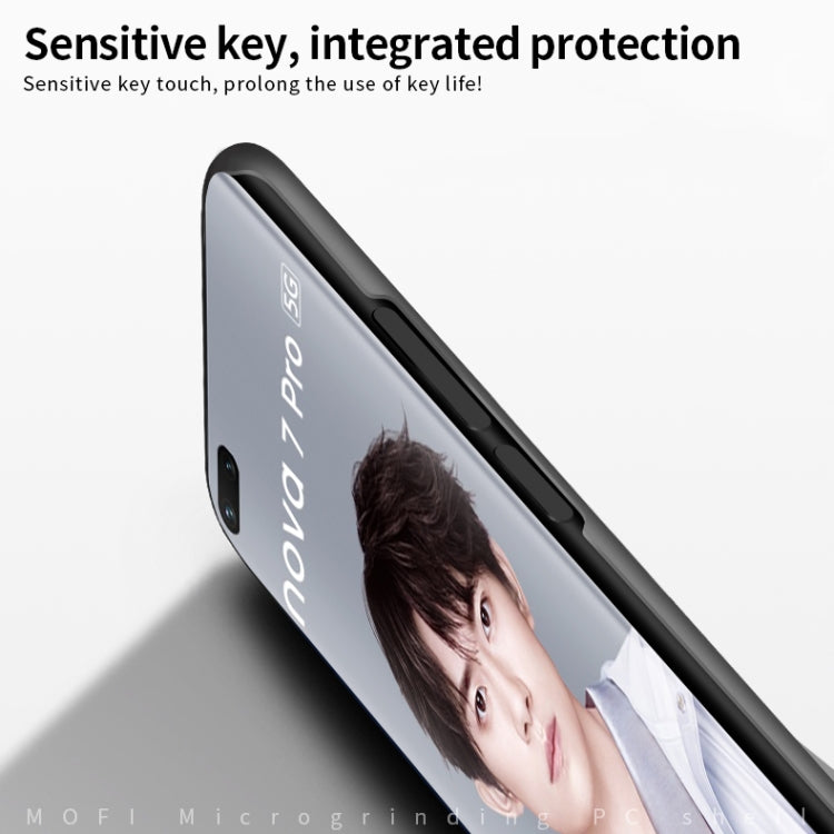 For Huawei Nova 7 Pro MOFI Frosted PC Ultra-thin Hard Case(Gold) - Huawei Cases by MOFI | Online Shopping South Africa | PMC TechLife