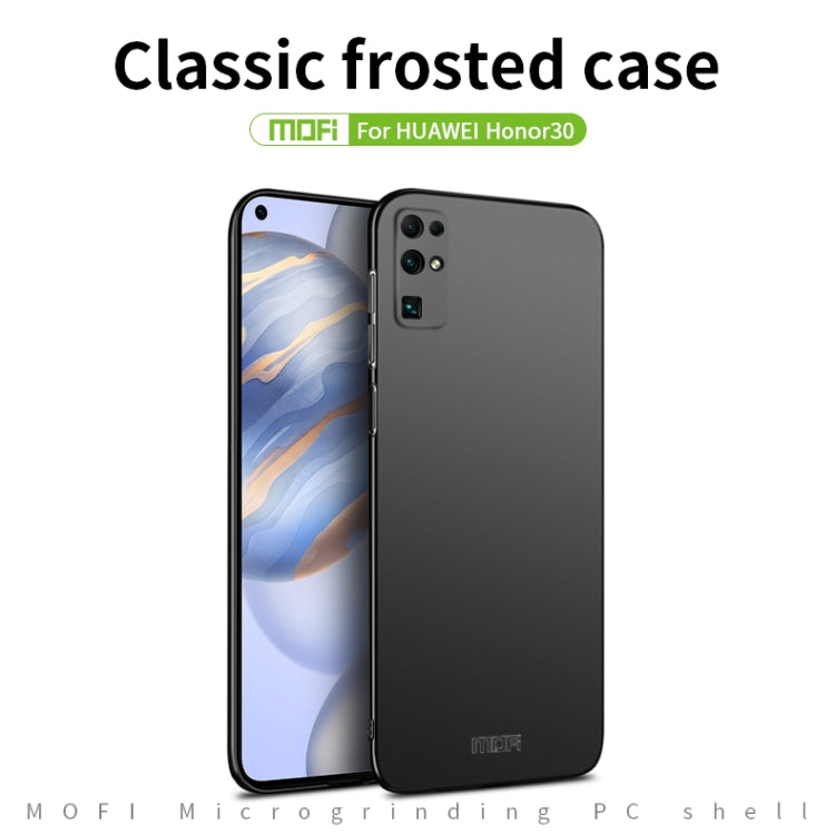 For Huawei Honor 30 MOFI Frosted PC Ultra-thin Hard Case(Rose gold) - Honor Cases by MOFI | Online Shopping South Africa | PMC TechLife | Buy Now Pay Later Mobicred