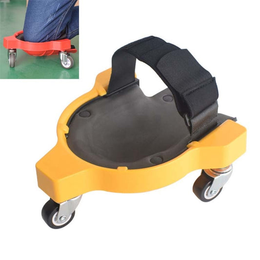 Multifunctional Sliding Knee pad Labor-saving Universal Wheel Mobile Carpentry Kneeling Pad(Yellow) - Others by PMC Jewellery | Online Shopping South Africa | PMC Jewellery