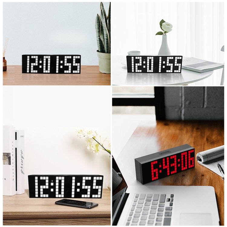 Digital Electronic Alarm Clock Creative LED Desk Clock US Plug, Style:4 Digits 7 Segments(Red Light) - Alarm Clocks by PMc TechLife | Online Shopping South Africa | PMc TechLife | Buy Now Pay Later Mobicred