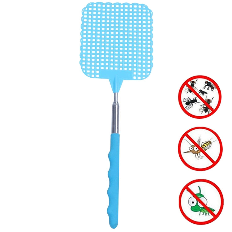 Creative Retractable Plastic Fly Swatter Summer Supplies Mosquito Swatter(Blue) - Fly Swatter by PMC Jewellery | Online Shopping South Africa | PMC Jewellery | Buy Now Pay Later Mobicred