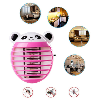 Cute Household Mosquito Killer Lamp LED Light Anti Mosquito Bug Zapper Insect Muggen Killer Night Light Colorful EU Plug(Red) - Repellents by PMC Jewellery | Online Shopping South Africa | PMC Jewellery | Buy Now Pay Later Mobicred