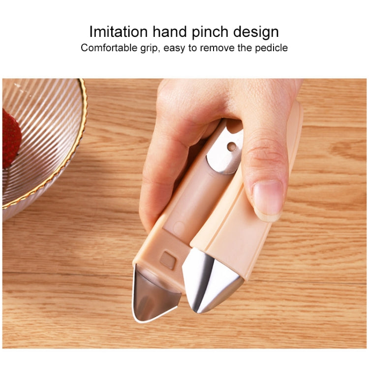 Pineapple Remover Clip Gadget Kitchen Tool Strawberry Shelling Machine(Gray) - Food Clips & Clips by PMC TechLife | Online Shopping South Africa | PMC TechLife | Buy Now Pay Later Mobicred