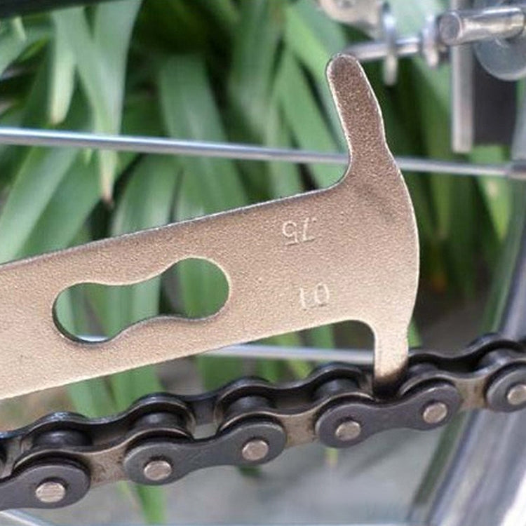 2pcs icycle Chain Test Caliper Mountain Bike Chain Wear Replacement Detection Rail Tool - Maintenance tools by PMc TechLife | Online Shopping South Africa | PMc TechLife | Buy Now Pay Later Mobicred