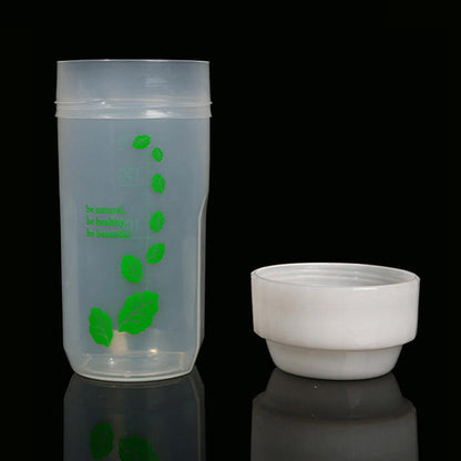 Beverage Juice Powder Shake Cup Environmentally Friendly Food Grade Plastic Cup(White) - Drinking Tools by PMC Jewellery | Online Shopping South Africa | PMC Jewellery | Buy Now Pay Later Mobicred