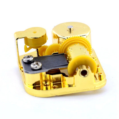 Eight-tone Gold-plated Bar Repair Parts DIY Sky City Paperback Music Box(Ode to Joy) - Music Box by PMC Jewellery | Online Shopping South Africa | PMC Jewellery | Buy Now Pay Later Mobicred