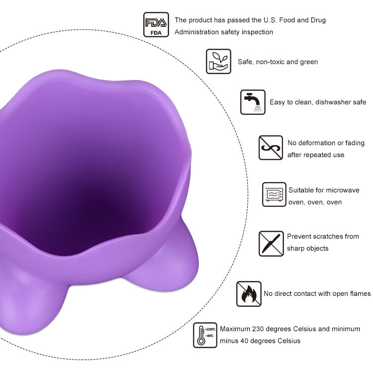 10 PCS Creative Environmentally Friendly Kitchen Gadgets Resistant Silicone Egg Cooker Food Grade Egg Tray Random Color Delivery - Gadgets by PMC TechLife | Online Shopping South Africa | PMC TechLife | Buy Now Pay Later Mobicred