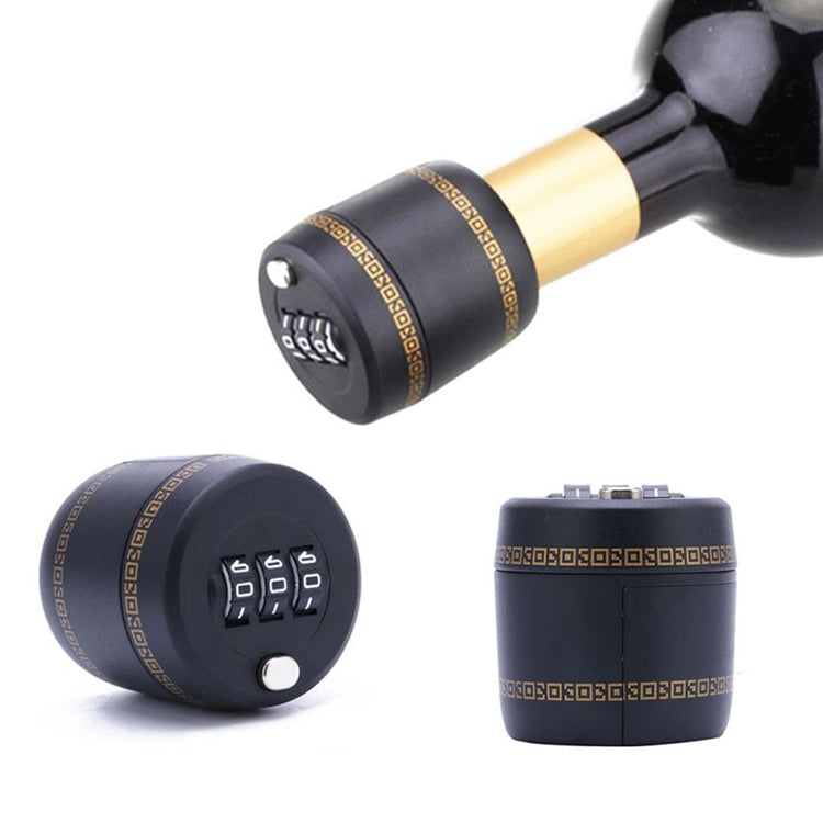 Red Wine Bottle Code Lock Bottle Cap Lock - Bottle Stopper by PMC TechLife | Online Shopping South Africa | PMC TechLife | Buy Now Pay Later Mobicred