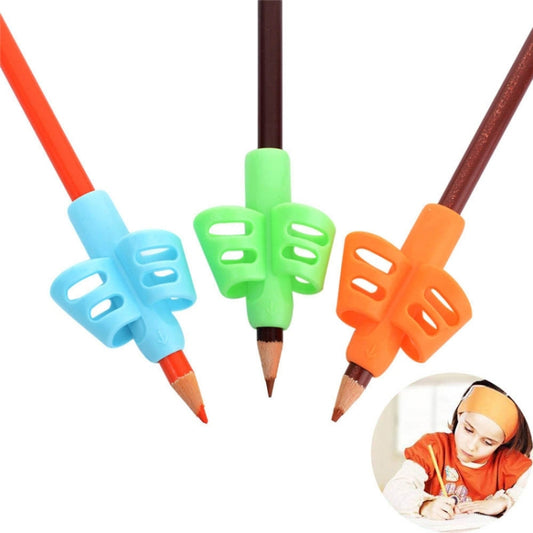 Non-toxic Children Pencil Writing Aid Grip Posture Correction Tools, Random Color Delivery - Corrector by PMC Jewellery | Online Shopping South Africa | PMC Jewellery