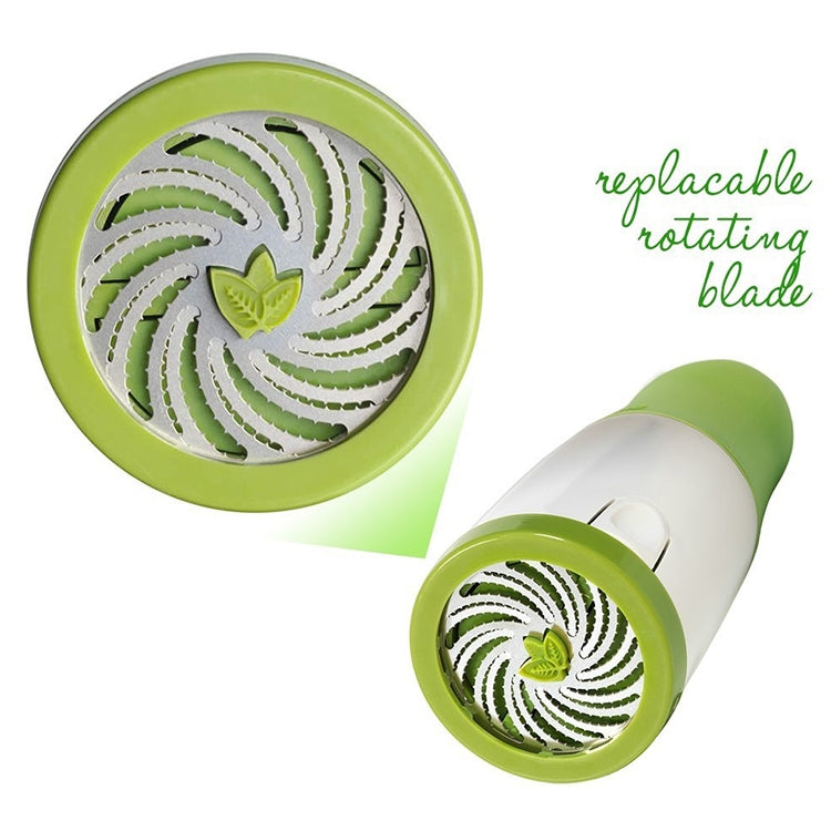 Portable Vegetable Garlic Ginger Coriander Chopper Food Cutter Multifunction Kitchen Cooking Herb Grinder - Stirrer & Squeezer by PMC TechLife | Online Shopping South Africa | PMC TechLife