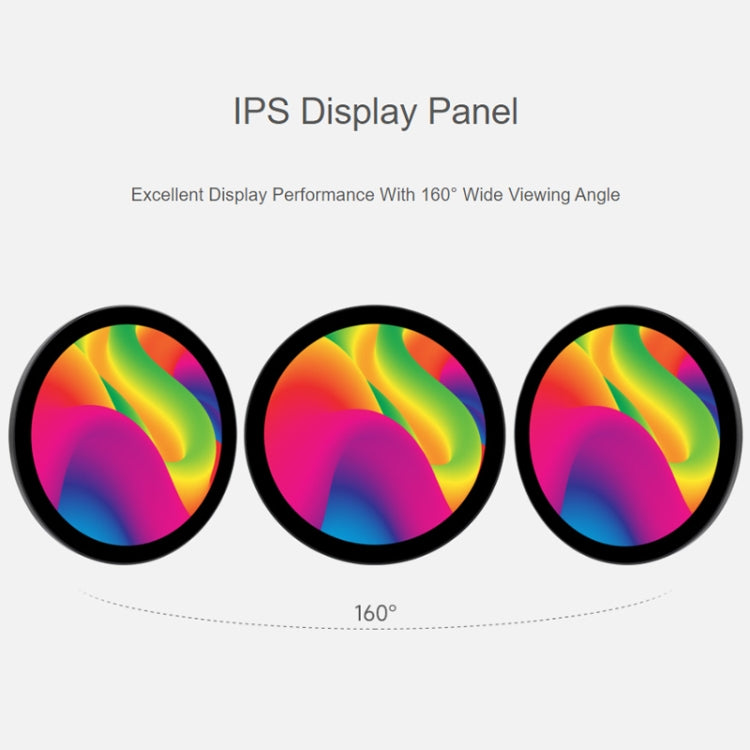 Waveshare 1080x1080 IPS Optically Bonded 5-Inch HDMI Circular 10-Point Touch Screen(24369) - free shipping - PMC Jewellery - Order now!