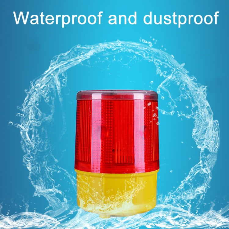 Night Solar Warning Construction Safety Warn Flash Lights Signal Light(Slim handle) - Warning Lights by PMC TechLife | Online Shopping South Africa | PMC TechLife | Buy Now Pay Later Mobicred