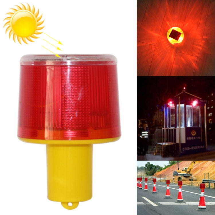 Night Solar Warning Construction Safety Warn Flash Lights Signal Light(Crude) - Warning Lights by PMC TechLife | Online Shopping South Africa | PMC TechLife | Buy Now Pay Later Mobicred