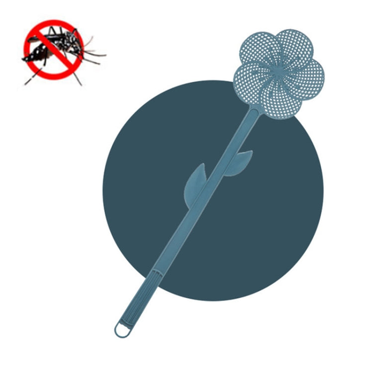 Summer Plastic Fly Swatter Flycatcher, Style:Cherry Blossoms Pattern(Blue) - Fly Swatter by PMC Jewellery | Online Shopping South Africa | PMC Jewellery | Buy Now Pay Later Mobicred