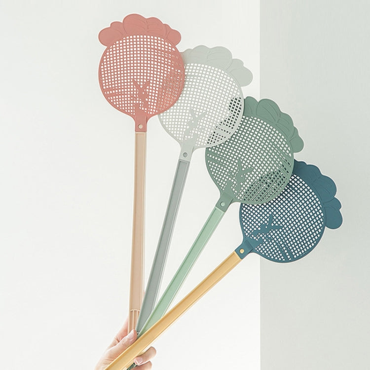 Summer Plastic Fly Swatter Flycatcher, Style:Cherry Blossoms Pattern(Green) - Fly Swatter by PMC Jewellery | Online Shopping South Africa | PMC Jewellery | Buy Now Pay Later Mobicred