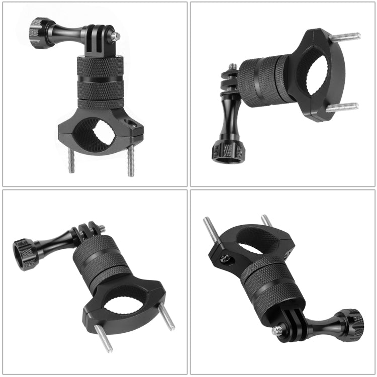 Aluminum Alloy Bicycle Mounting Bracket Bicycle Clip For Action Camera(Black) - Bicycle Handlebar Mount by PMC Jewellery | Online Shopping South Africa | PMC Jewellery | Buy Now Pay Later Mobicred