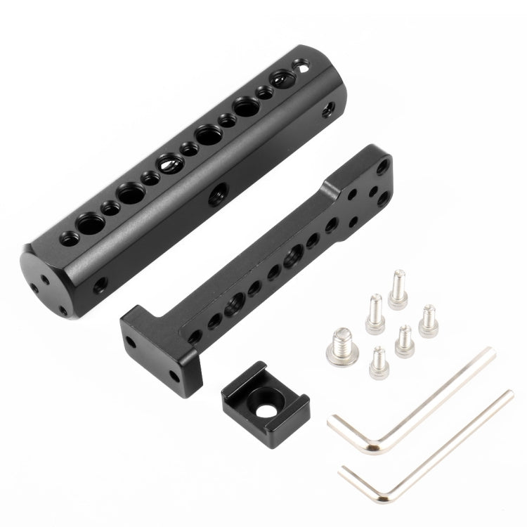 Handlebar Extended Handheld Support Monitor Stand Mount for DJI Ronin-S(Black) -  by PMC TechLife | Online Shopping South Africa | PMC TechLife | Buy Now Pay Later Mobicred