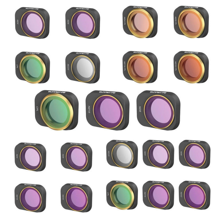 4 PCS / Set MCUV+CPL+ND4+ND8 Sunnylife MM3-FI411 For Mini 3 Pro Adjustable Filter - free shipping - PMC TechLife - Order now!