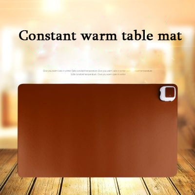 220V Electric Hot Plate Writing Desk Warm Table Mat Blanket Office Mouse Heating Warm Computer Hand Warmer Desktop Heating Plate, Color:Black Big Size, CN Plug - Mouse Pads by PMC Jewellery | Online Shopping South Africa | PMC Jewellery | Buy Now Pay Later Mobicred