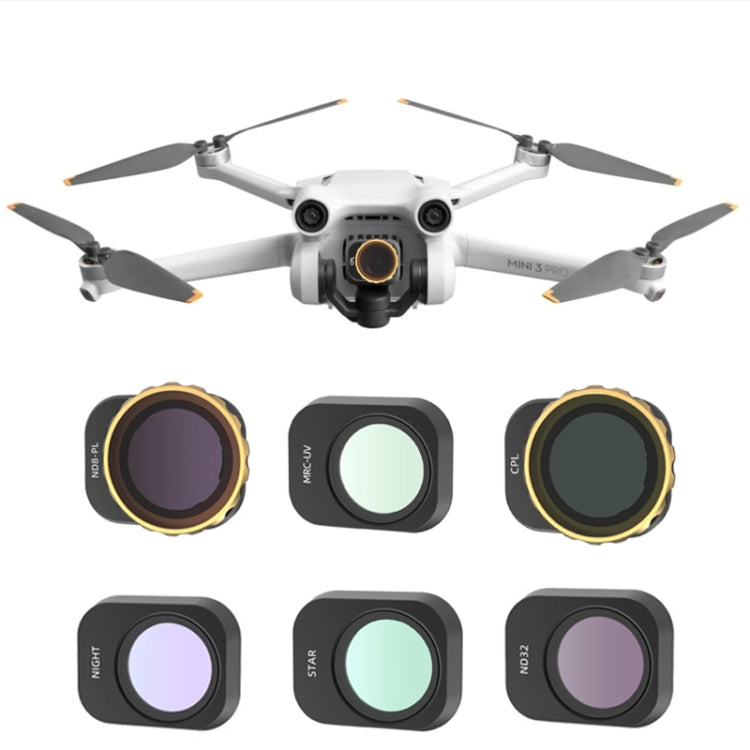 JSR For Mini 3 Pro Camera Filters, Style:4 In 1 Star+CPL+ND8+ND16 - free shipping - PMC TechLife - Order now!