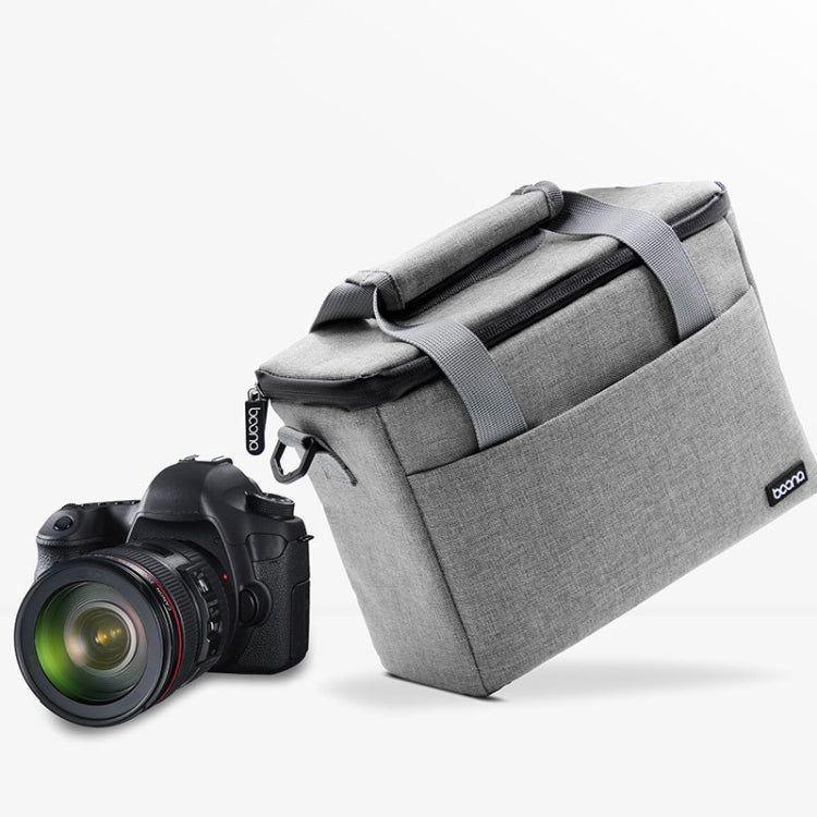 Baona BN-H001 Digital Camera Bag Casual Portable Camera Waterproof Bag, Size:Large(Black) - free shipping - PMC TechLife - Order now!