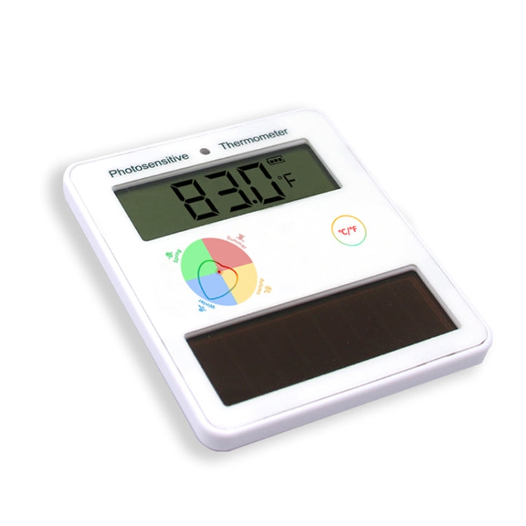 Pcsensor Fish Tank Indoor Solar Cell-free LCD High-precision Light Energy Thermometer - free shipping - PMc TechLife - Order now!