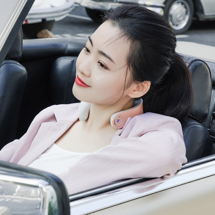 Intelligent Shoulder and Neck Massage Instrument PGG Cervical Spine Physiotherapy Massage Heating Multi-function Neck Protection Instrument, Style:Without Patch(Blue) - free shipping - PMC TechLife - Order now!
