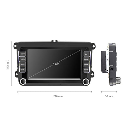 A3040 For Volkswagen 7-inch 2+32G Android Car Navigation Central Control Large Screen Player With Wireless CarPlay, Style:Standard - Car MP3 & MP4 & MP5 by PMC Jewellery | Online Shopping South Africa | PMC Jewellery | Buy Now Pay Later Mobicred