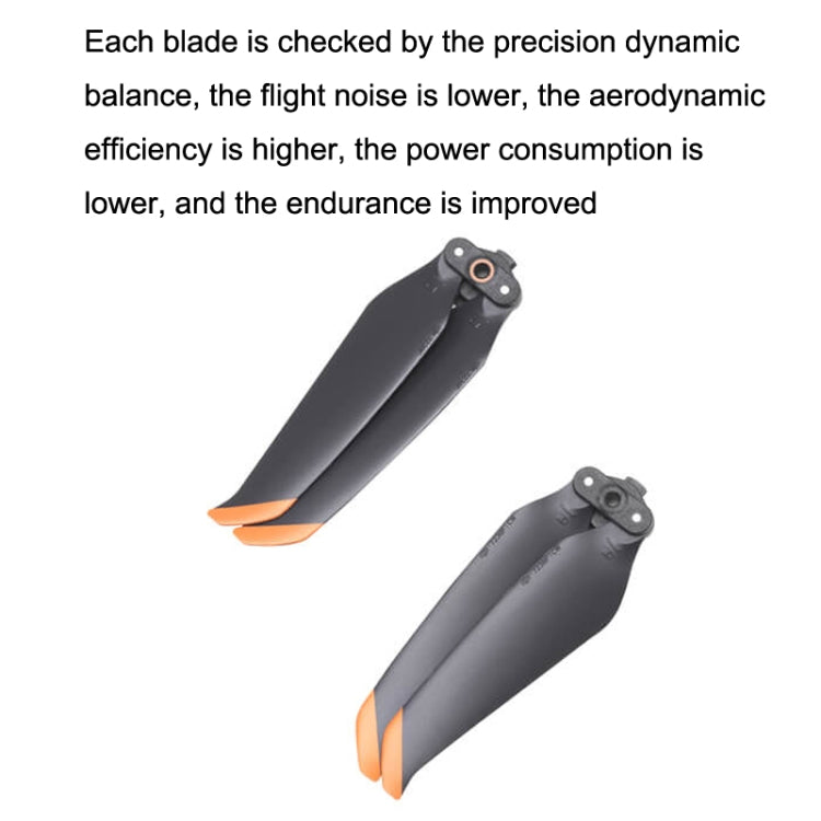 Original DJI Air 2S / Mavic Air 2 1 Pair Noise Reduction Propeller(Black) - DIY Propeller by DJI | Online Shopping South Africa | PMC TechLife | Buy Now Pay Later Mobicred