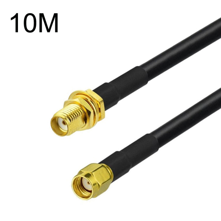 SMA Female To RP-SMA Male RG58 Coaxial Adapter Cable, Cable Length:10m - Connectors by PMC Jewellery | Online Shopping South Africa | PMC Jewellery | Buy Now Pay Later Mobicred