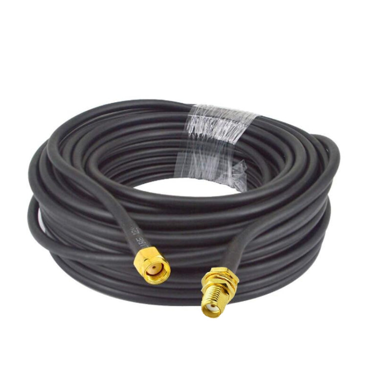 SMA Female To RP-SMA Male RG58 Coaxial Adapter Cable, Cable Length:10m - Connectors by PMC Jewellery | Online Shopping South Africa | PMC Jewellery | Buy Now Pay Later Mobicred