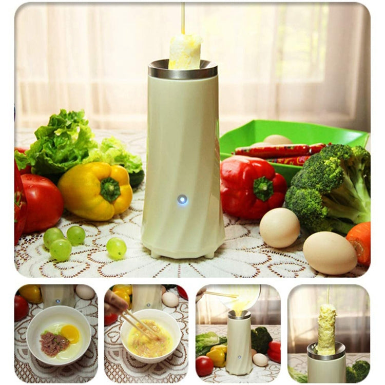 Automatic Multifunctional Egg Roll Maker Electric Egg Boiler Omelette Machine Breakfast Egg Tool(Green) - free shipping - PMC TechLife - Order now!