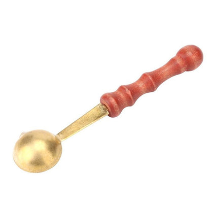 Retro Seal Fire Paint Seal Spoon Wooden Melting Wax Dedicated Measuring Spoon - Gadgets by PMC Jewellery | Online Shopping South Africa | PMC Jewellery | Buy Now Pay Later Mobicred