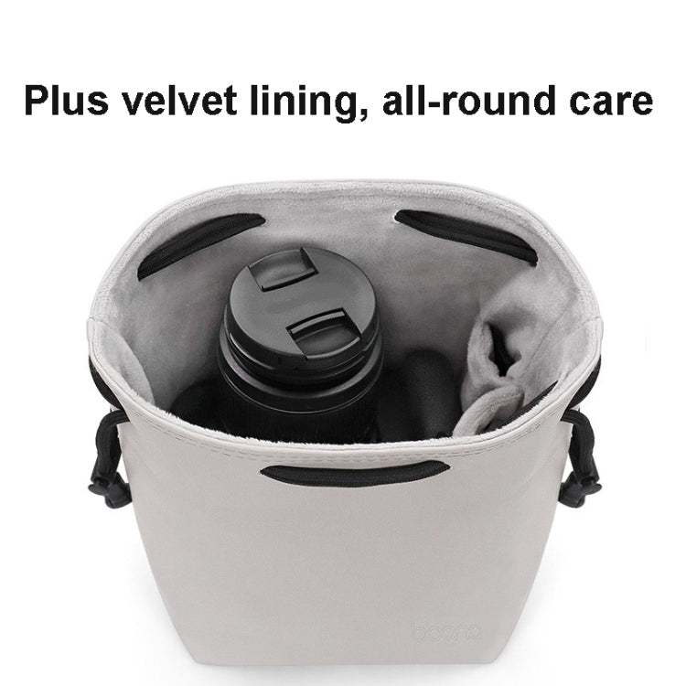 Baona Camera Bag Lens Drawstring Pouch, Size: Medium(Blue) - free shipping - PMC TechLife - Order now!