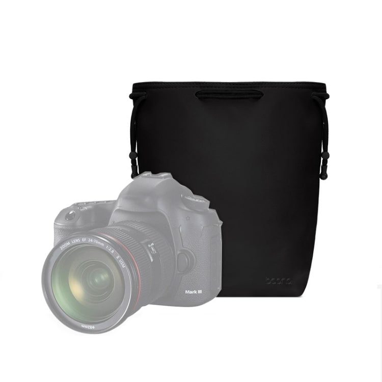 Baona Camera Bag Lens Drawstring Pouch, Size: Large(Black) - free shipping - PMC TechLife - Order now!
