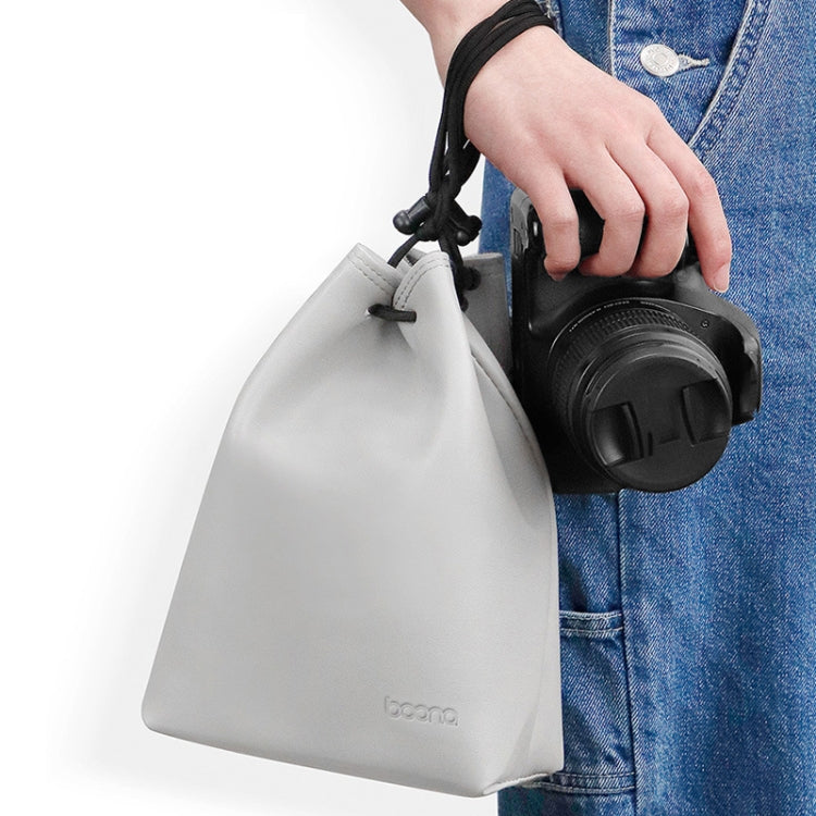 Baona Camera Bag Lens Drawstring Pouch, Size: Large(Black) - free shipping - PMC TechLife - Order now!