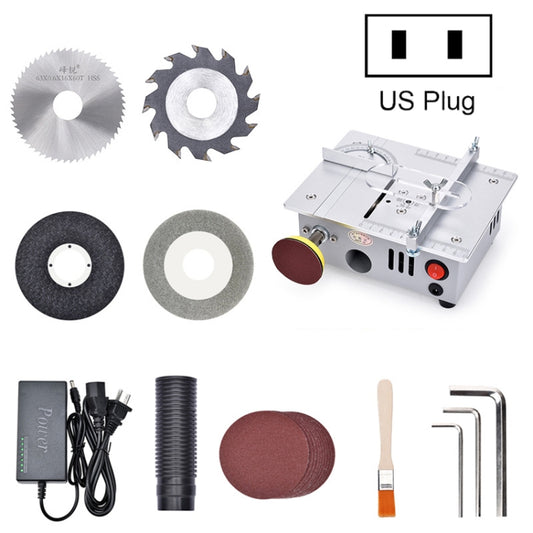 S6  96W Multifunctional Model Desktop Mini Table Saw Cutter,Spec: High-end Version(US Plug) - Electric Saws & Accessories by PMC Jewellery | Online Shopping South Africa | PMC Jewellery | Buy Now Pay Later Mobicred