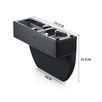 SUSISUN SNH010 Car Seat Gap Storage Box, Style:Co-driver(Brown) - Stowing Tidying by SUSISUN | Online Shopping South Africa | PMC Jewellery | Buy Now Pay Later Mobicred