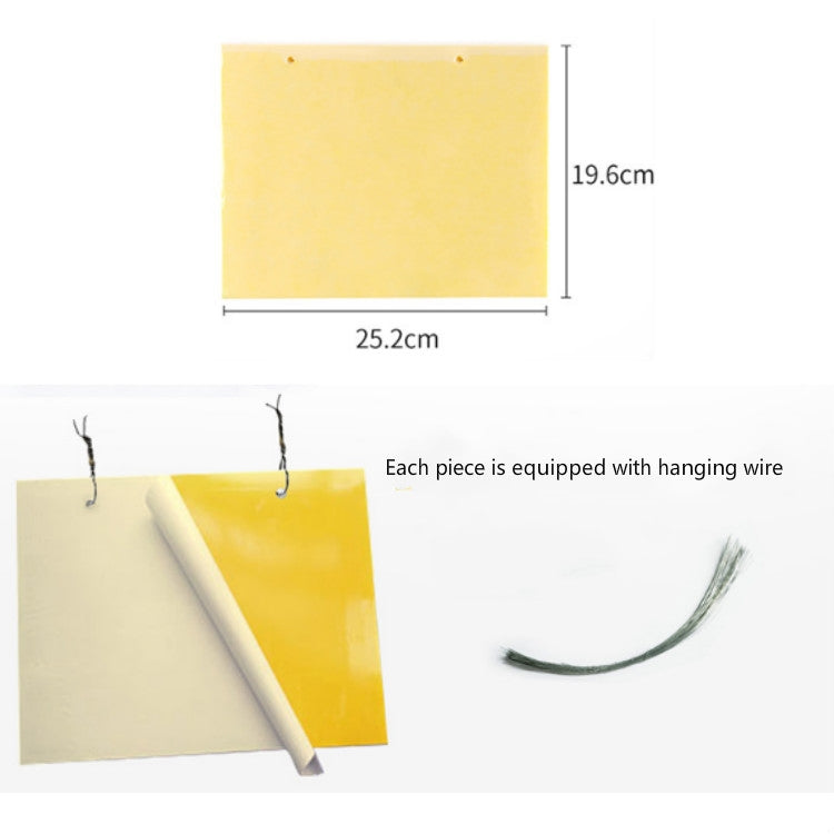 Double-sided Stick Insect Board Yellow Board Melon Fruit Fly Trap Board - Traps by PMC Jewellery | Online Shopping South Africa | PMC Jewellery