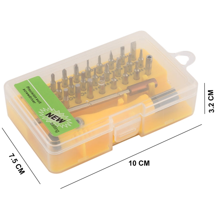 32-in-1 CRV Steel Mobile Phone Disassembly Repair Tool Multi-function Combination Screwdriver Set(Red) - free shipping - PMC TechLife - Order now!