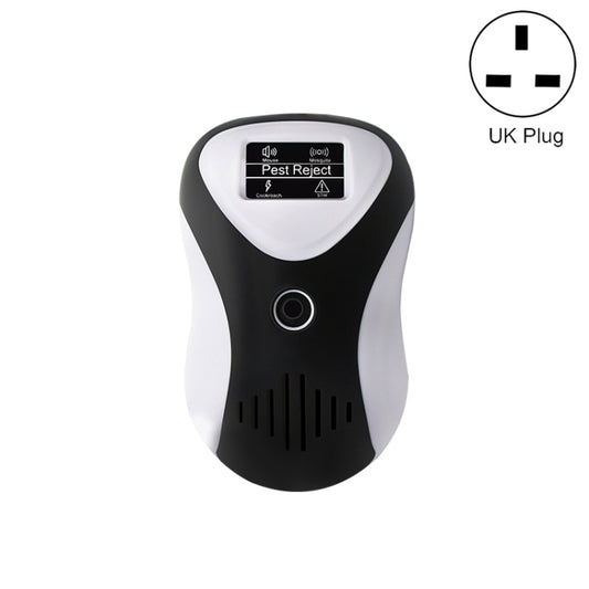 Ultrasonic Multifunctional Mouse Repeller Energy-Saving Silent Insect Repeller, Plug Type:UK Plug(Black White) - Repellents by PMC Jewellery | Online Shopping South Africa | PMC Jewellery | Buy Now Pay Later Mobicred