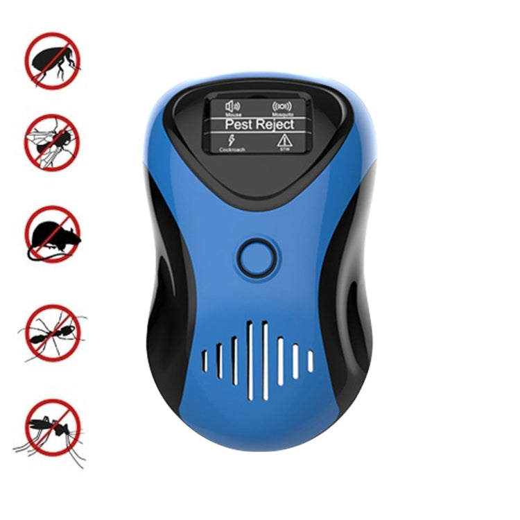 Ultrasonic Mouse Repeller Energy-Saving Silent Insect Repeller, Plug Type:US Plug(Blue Black) - Repellents by PMC Jewellery | Online Shopping South Africa | PMC Jewellery | Buy Now Pay Later Mobicred