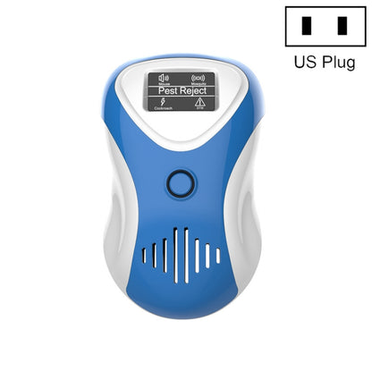 Ultrasonic Mouse Repeller Energy-Saving Silent Insect Repeller, Plug Type:US Plug(Blue White) - Repellents by PMC Jewellery | Online Shopping South Africa | PMC Jewellery | Buy Now Pay Later Mobicred