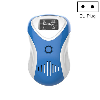 Ultrasonic Mouse Repeller Energy-Saving Silent Insect Repeller, Plug Type:EU Plug(Blue White) - Repellents by PMC Jewellery | Online Shopping South Africa | PMC Jewellery | Buy Now Pay Later Mobicred