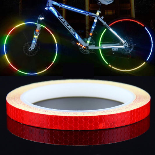 3 Rolls Bicycle Mountain Bike Motorcycle Sticker Car Contour Reflective Sticker Night Riding Reflective Sticker 1 x 800cm(Red) - Decorative Accessories by PMC Jewellery | Online Shopping South Africa | PMC Jewellery | Buy Now Pay Later Mobicred